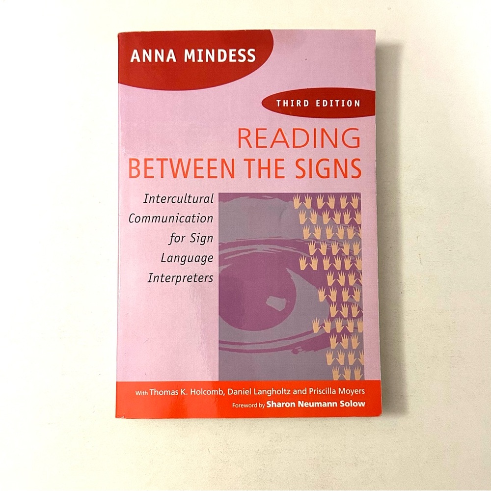 5/$15💥 Reading Between the Signs Book Sign Language 📕